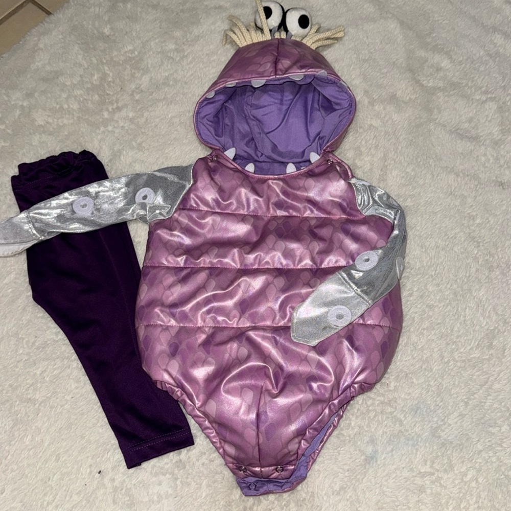 Monsters Inc Boo costume 12-24M